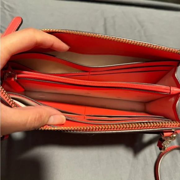 Kate Spade Vibrant Red Crossbody Bag - Picture 2 of 5